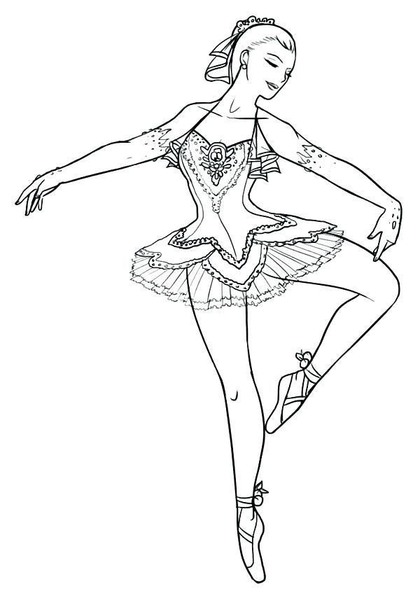 600x867 Free Hello Kitty Ballerina Coloring Pages Coloring Pages Ballerina
