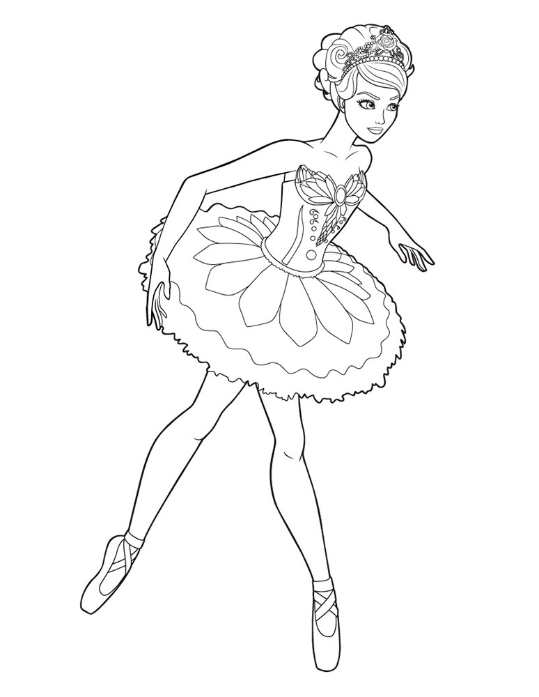 774x1000 Ballet And Dancing Coloring Pages
