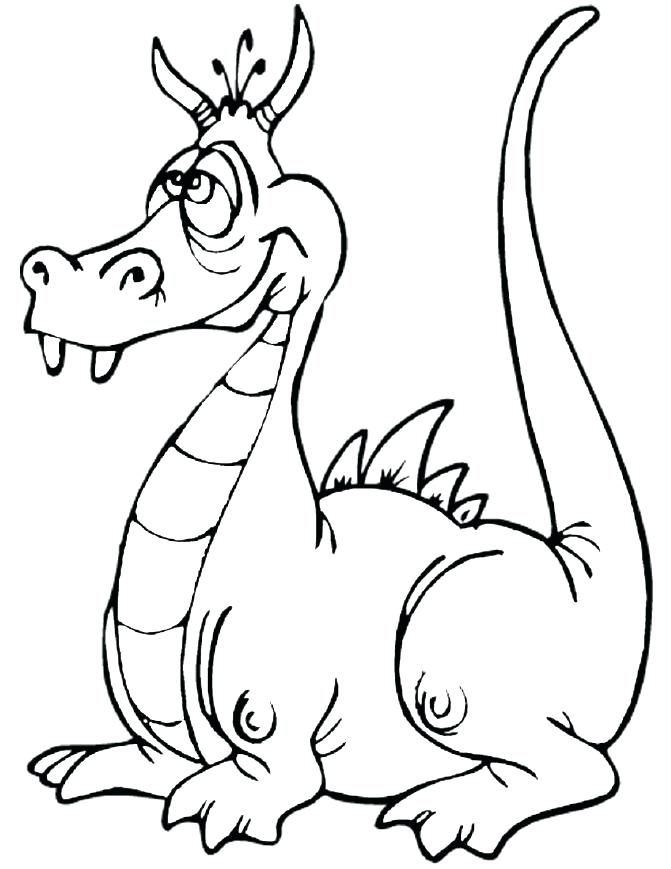 671x869 Cool Dragon Coloring Pages Dragons Throughout Printable Free