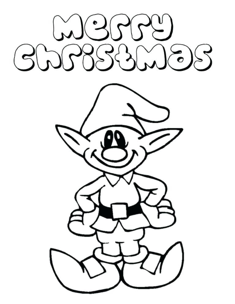 768x993 Elf Coloring Page Girl Elf The Shelf Coloring Pages Color Bros