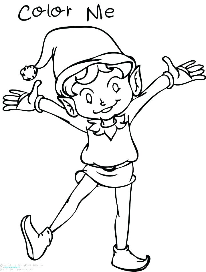 720x951 Elf On The Shelf Coloring Page Coloring Pages For Children