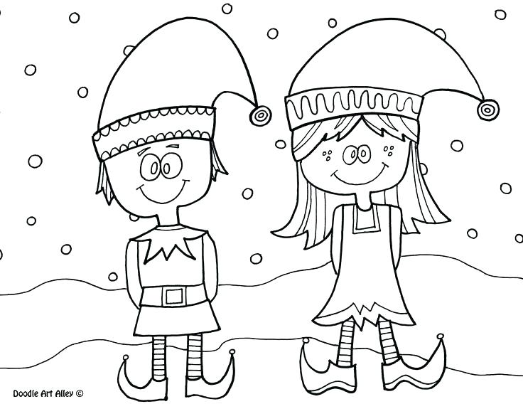 736x568 Elf On The Shelf Coloring Pages Plus Coloring Elf Elf Coloring