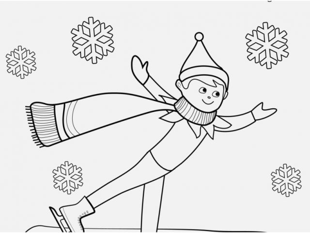 640x480 Elf Coloring Pages View Elf The Shelf Coloring Pages Printable