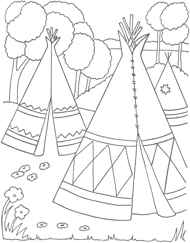 626x800 Indian Coloring Pages Printables Sheets Native Warrior On Native