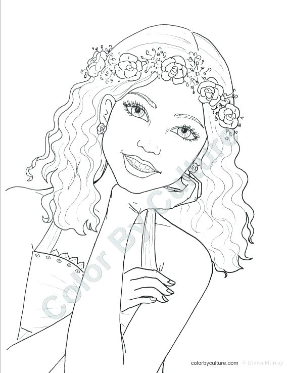 570x738 Cute Girl Coloring Pages Anime Coloring Pages One Piece Anime