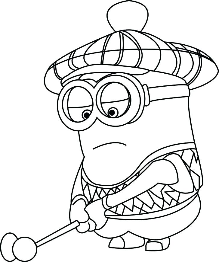 728x868 Despicable Me Minion Coloring Pages Despicable Coloring Pages