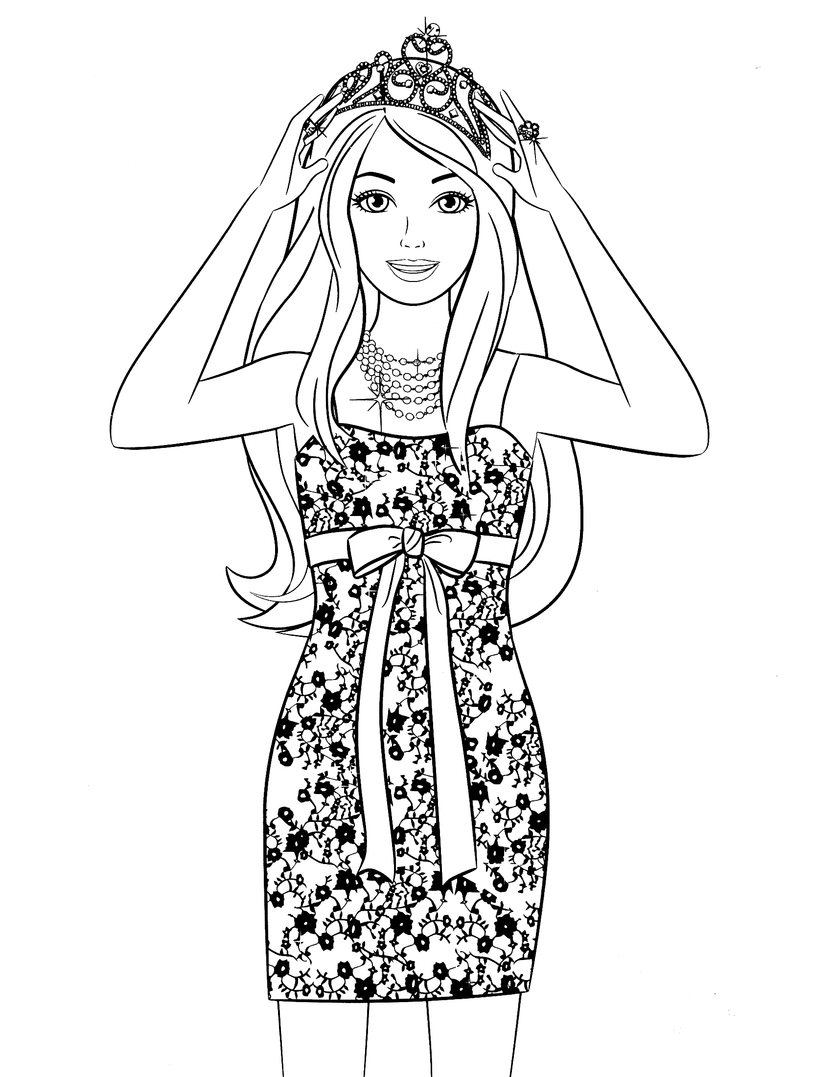 1700x2200 People Coloring Pages