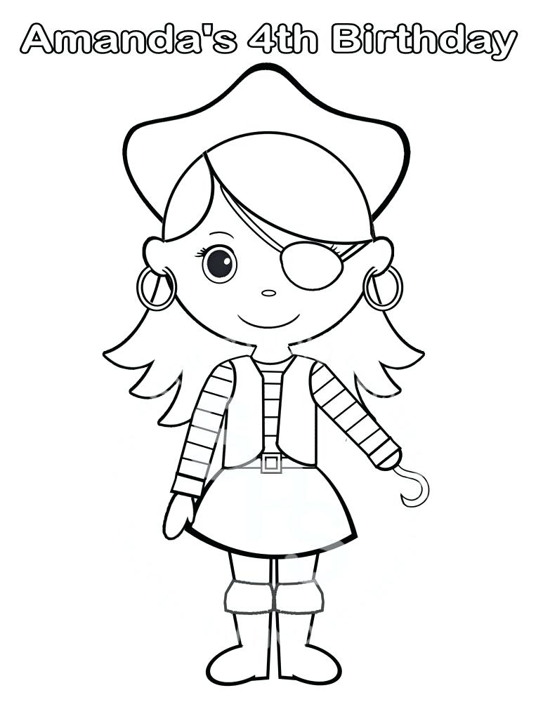 773x1000 Bright Ideas Girl Pirate Coloring Pages On Homely Ideas Girl