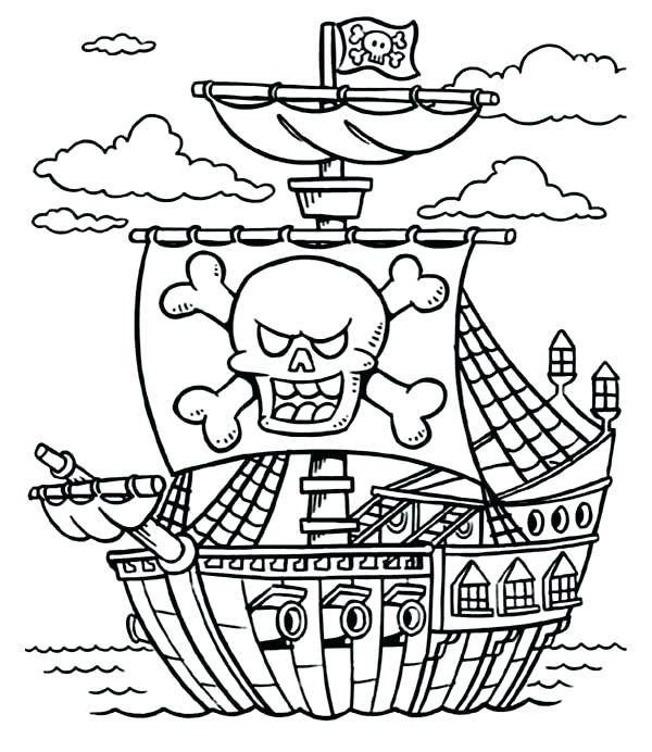 600x692 Free Pirate Coloring Pages Index Coloring Pages Free Printable