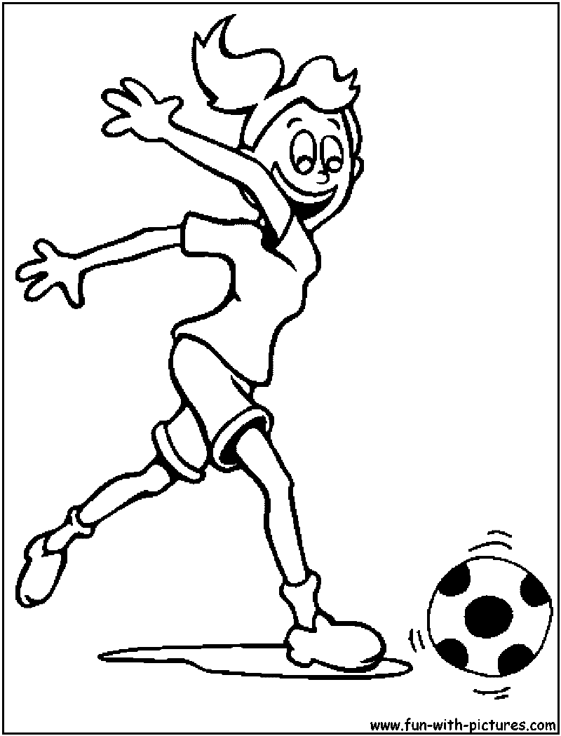 10 Fun Girl Soccer Coloring Pages for Young Athletes