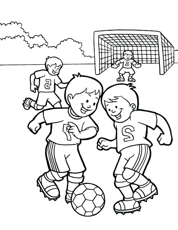 600x775 Soccer Player Coloring Pages Soccer Coloring Pages And Children