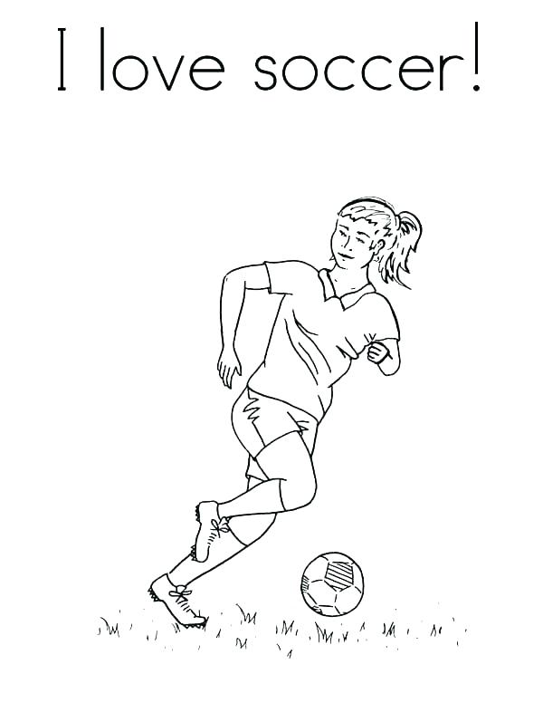 600x776 Soccer Player Coloring Pages Soccer Players Coloring Pages