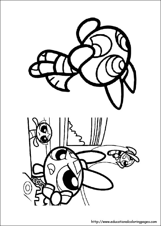 567x794 Power Puff Girls Coloring Pages Free For Kids