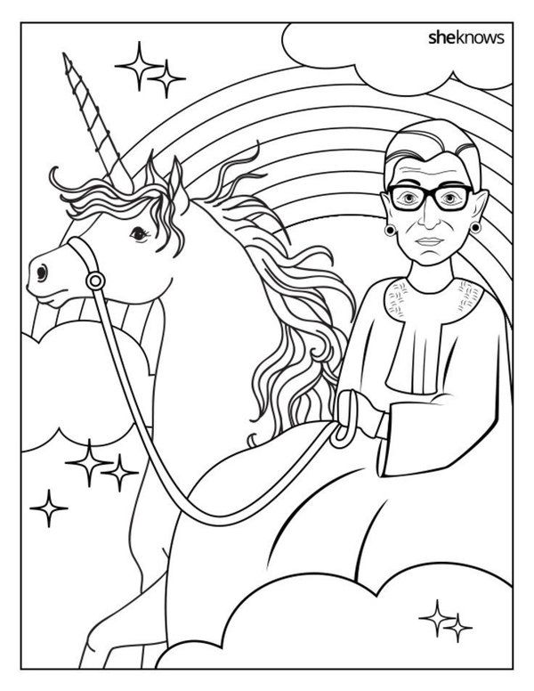 600x776 Printable Coloring Sheets That Celebrate Girl Power Printable
