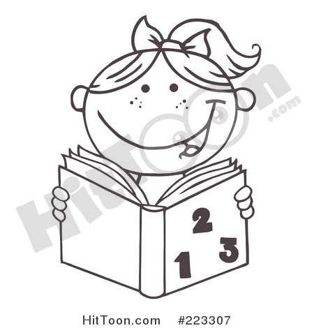 450x470 Reading Clipart