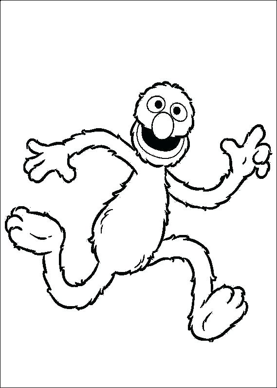 569x796 Running Coloring Pages Running Coloring Pages Sesame Street Run