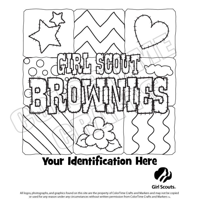 800x800 Girl Scout Coloring Sheets Brownie Girl Scout Basics Clothing