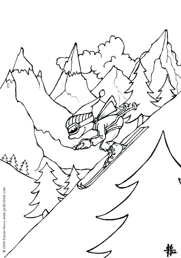 632x900 Coloring Pages Sports Sports Coloring Sheets Sports Printable