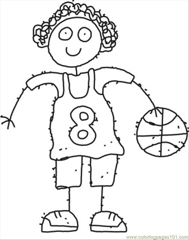 650x824 Ll Girl Cartoon Coloring Page Coloring Page