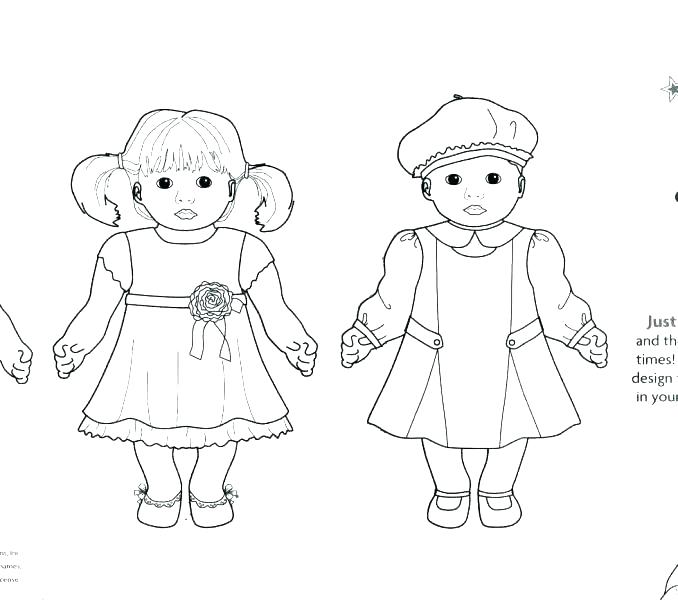 678x600 Coloring Pages Girl Girl Doll Coloring Pages Free Coloring Pages
