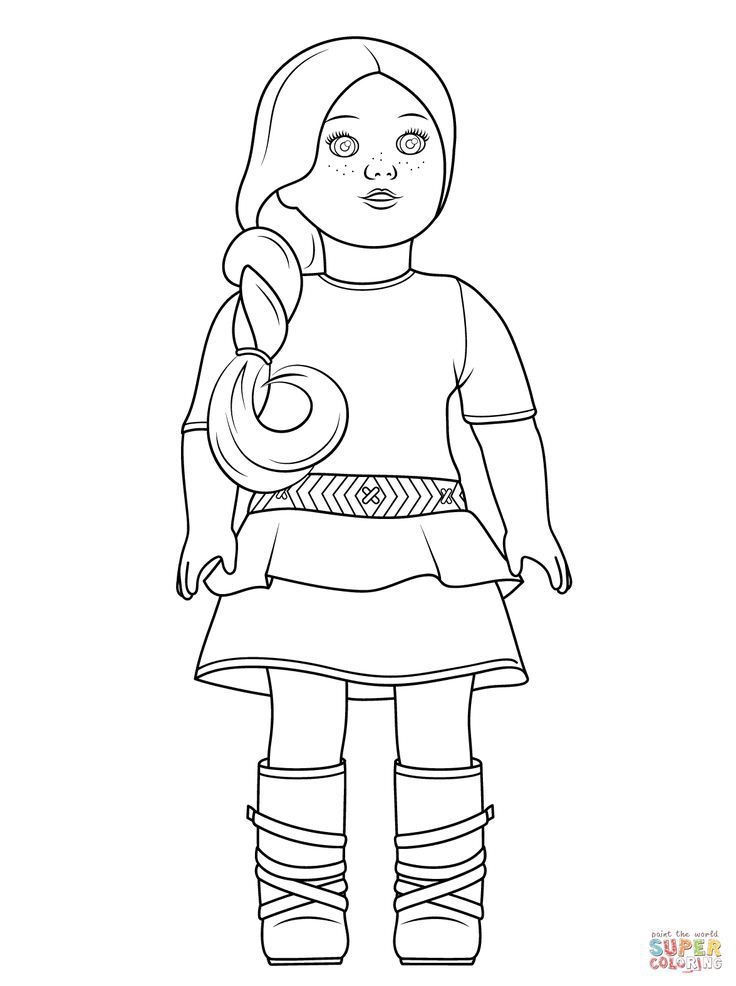 736x986 Girl Standing Coloring Pages