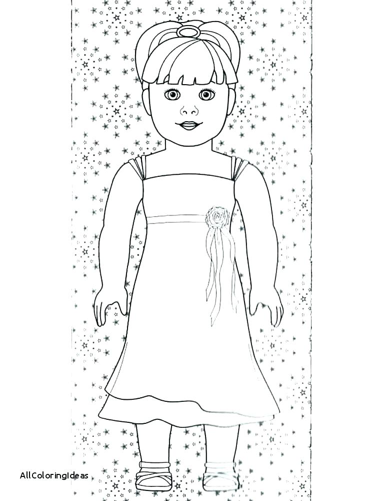 750x1000 American Girl Coloring Pages