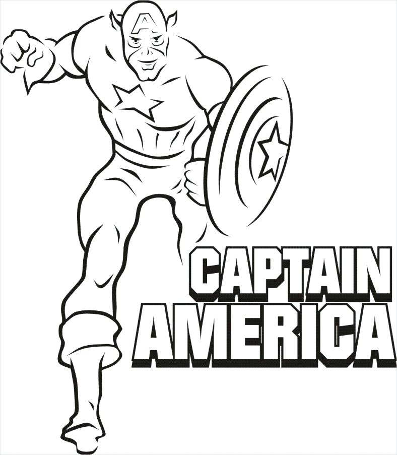 788x903 Superheroes Coloring Pages Superhero Captain Coloring Pages Little