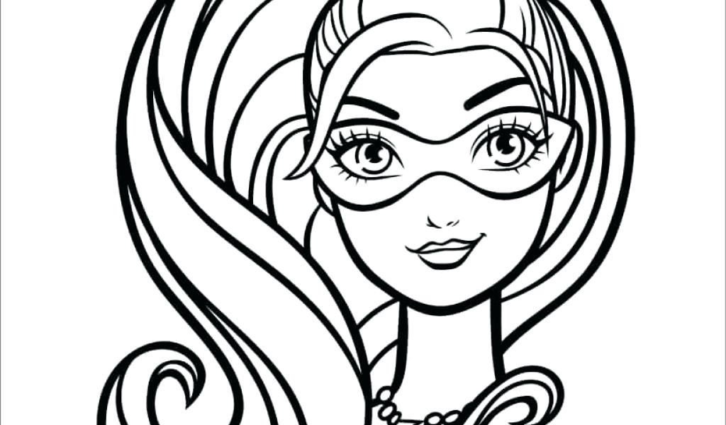 1024x600 Superhero Coloring Pages Easy