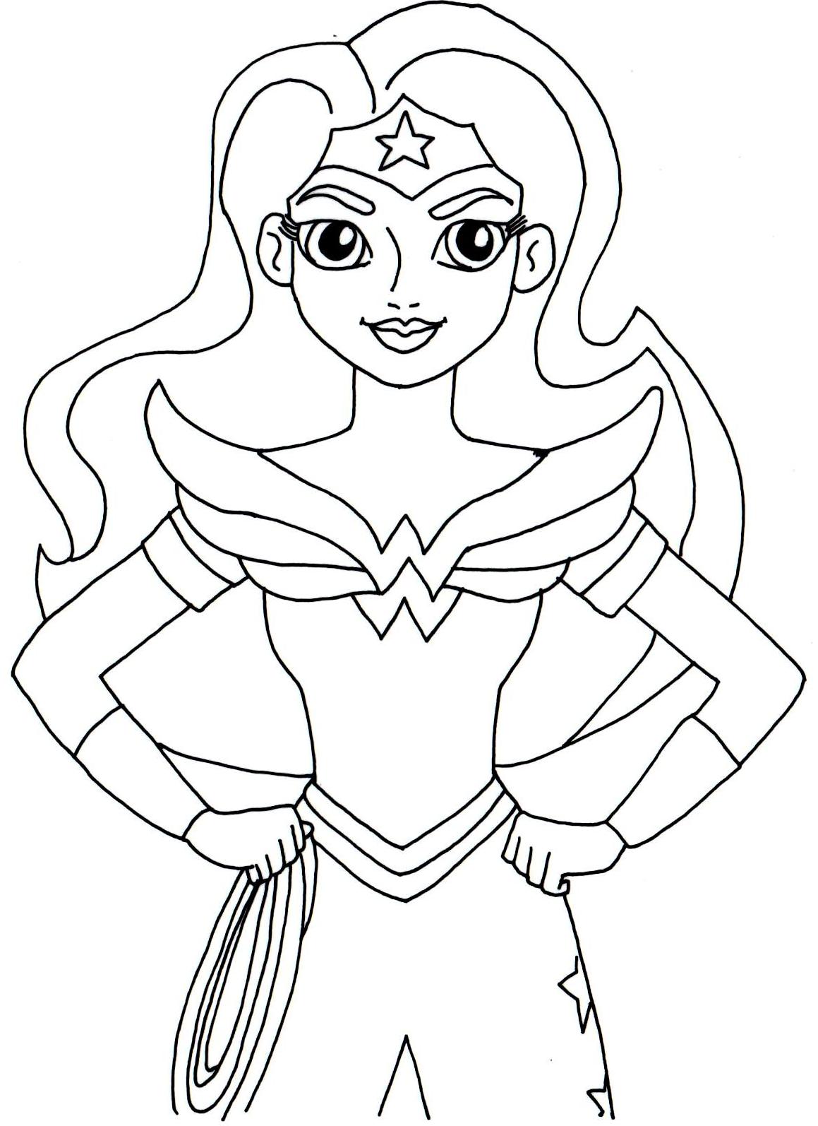 1159x1594 Girl Superheroes Coloring Pages