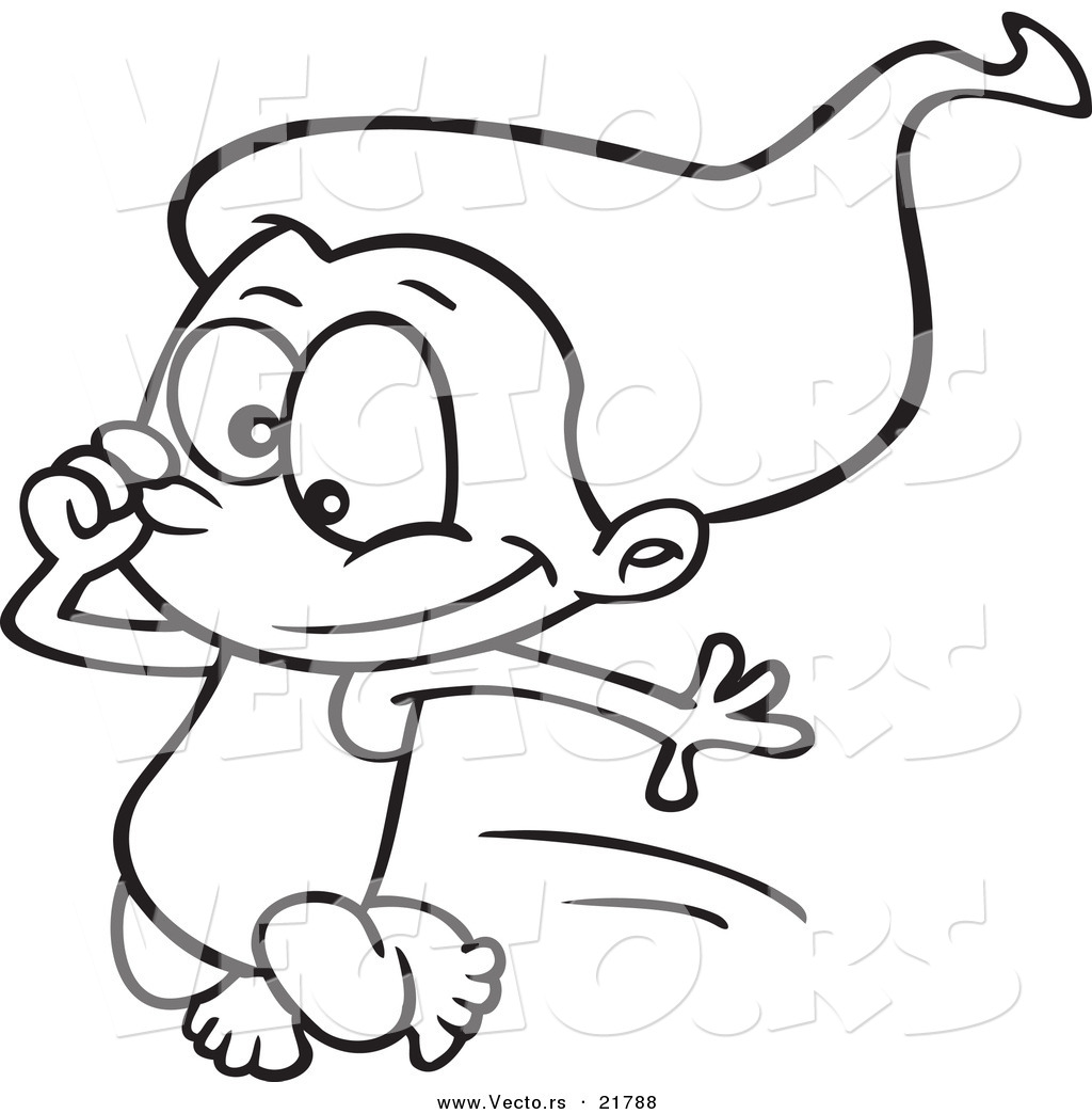 1024x1044 Vector Of A Cartoon Girl Plunging Into A Swimming Pool