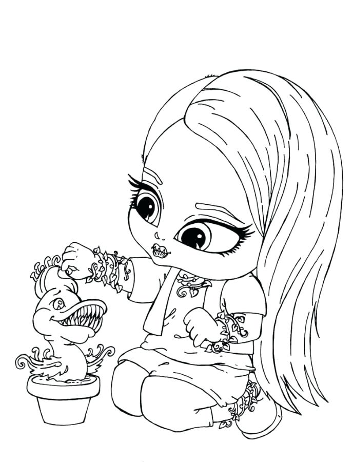 688x900 Coloring Sheets Monster High