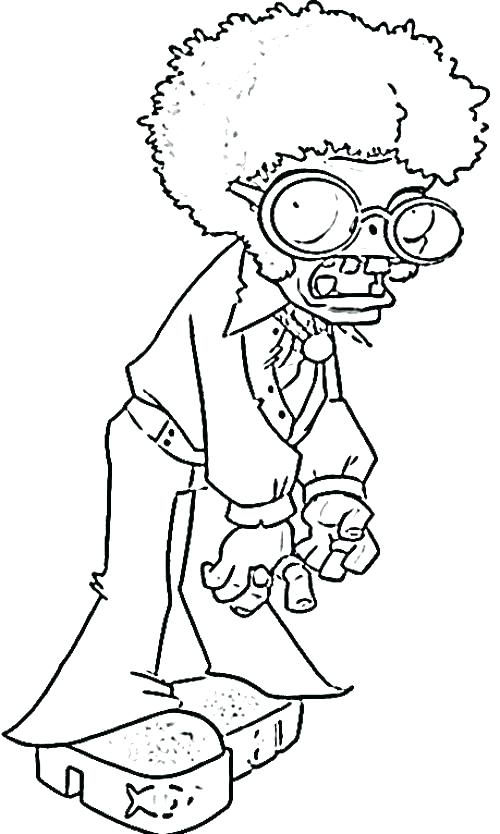500x834 Zombie Coloring Pages Plants Vs Zombies Coloring Pages Awesome