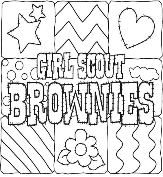 564x613 Girl Scout Brownie Coloring Pages, Free Coloring Pages