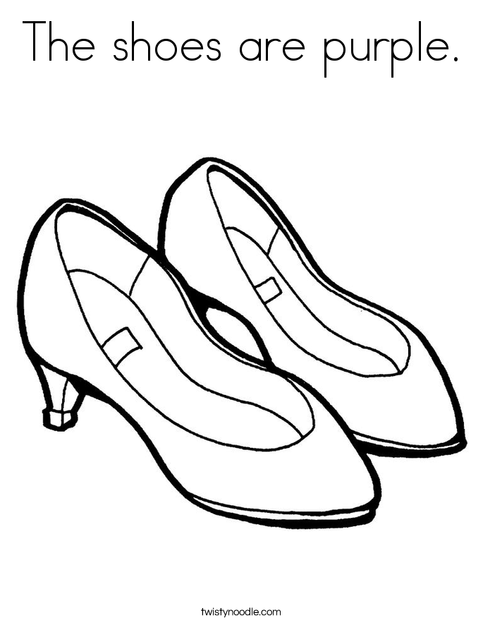 685x886 Shoe Coloring Pages