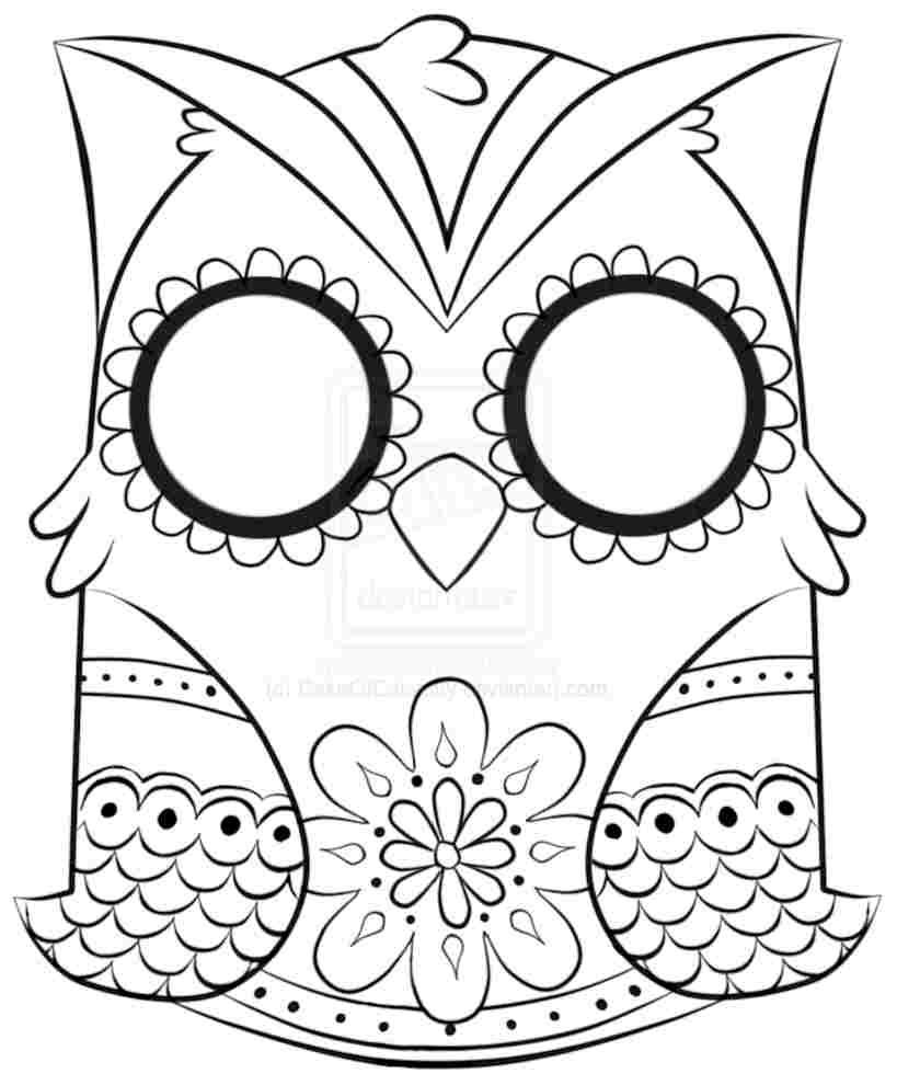 819x990 Girl Skull Coloring Pages Sugar Skull Printable Coloring Painted