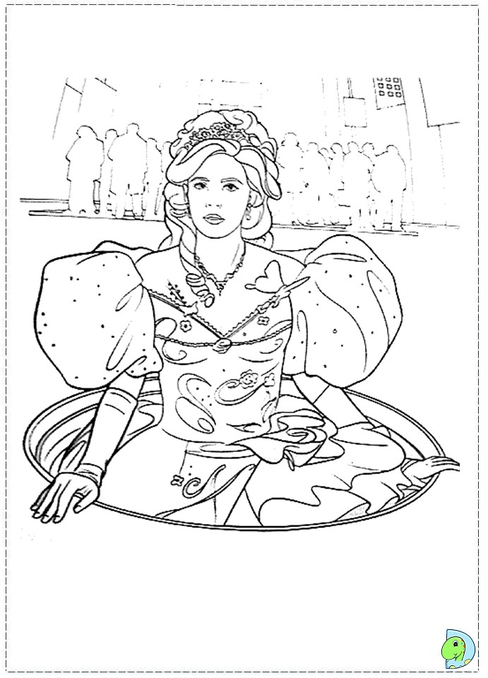 691x960 Enchanted Coloring Pages