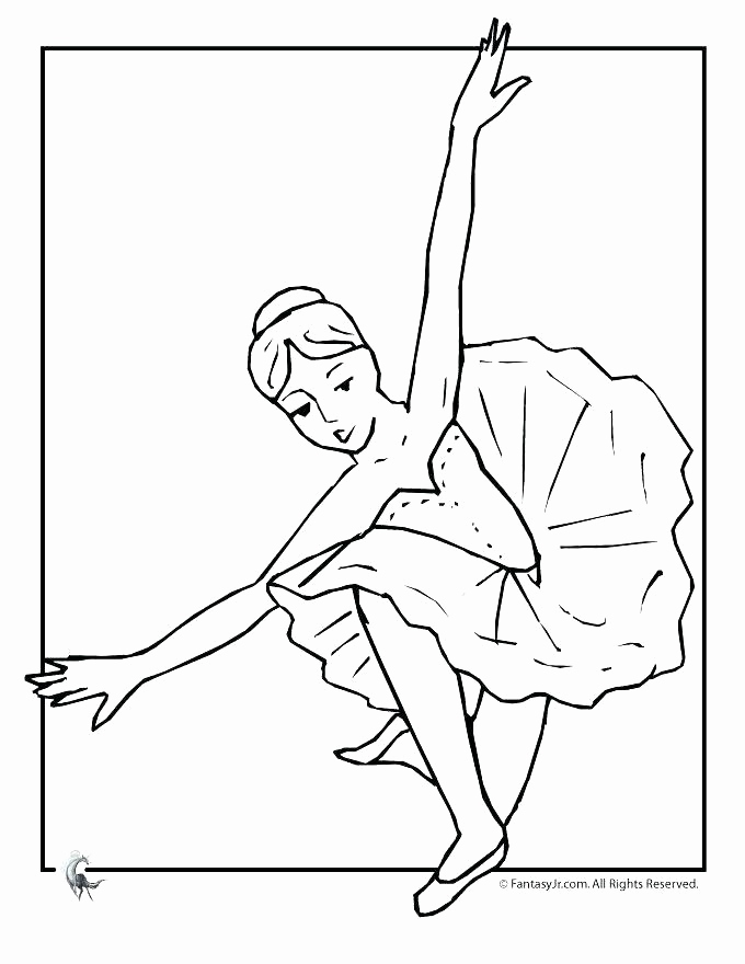The best free Ballet coloring page images. Download from 682 free ...