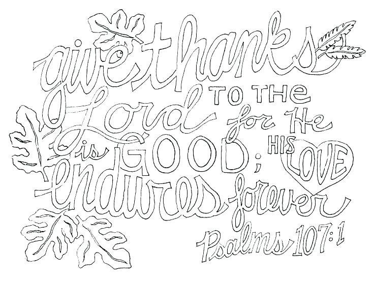 736x559 Give Thanks Coloring Pages Printable Coloring Home Improvement