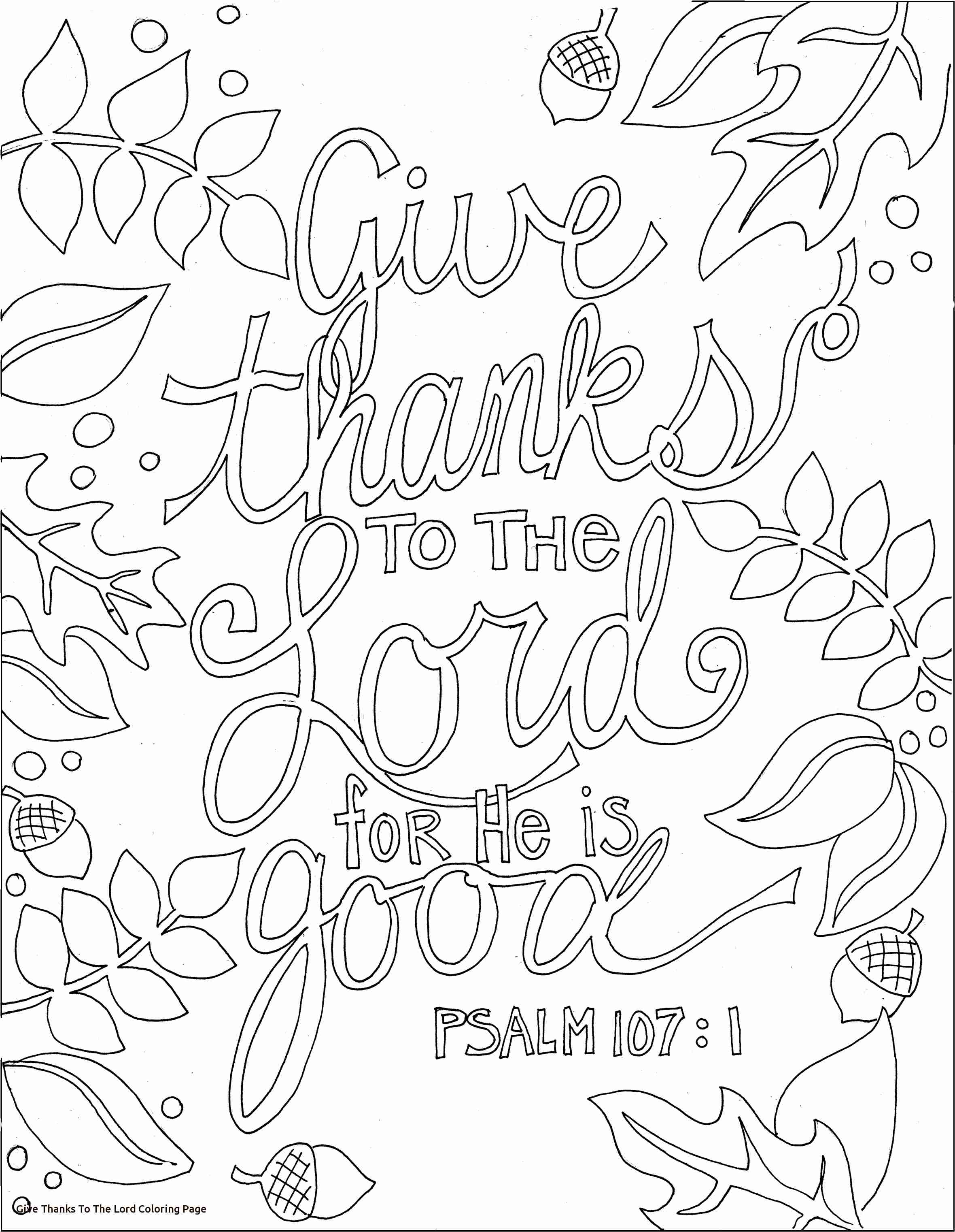 2360x3042 Halloween Religious Coloring Page And Give Thanks To The Lord