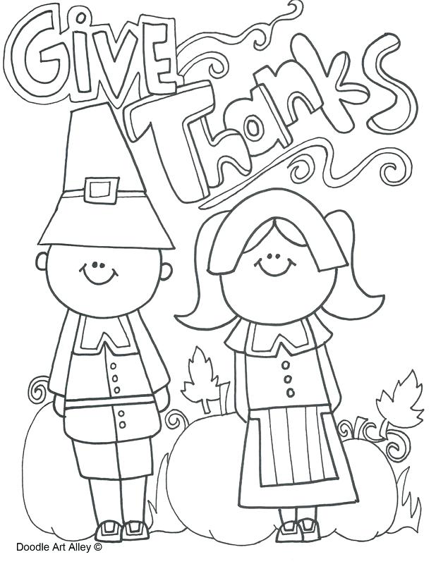 618x800 Give Thanks Coloring Page