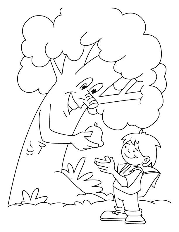 612x792 The Giving Tree Coloring Pages Cool The Giving Tree Coloring Pages