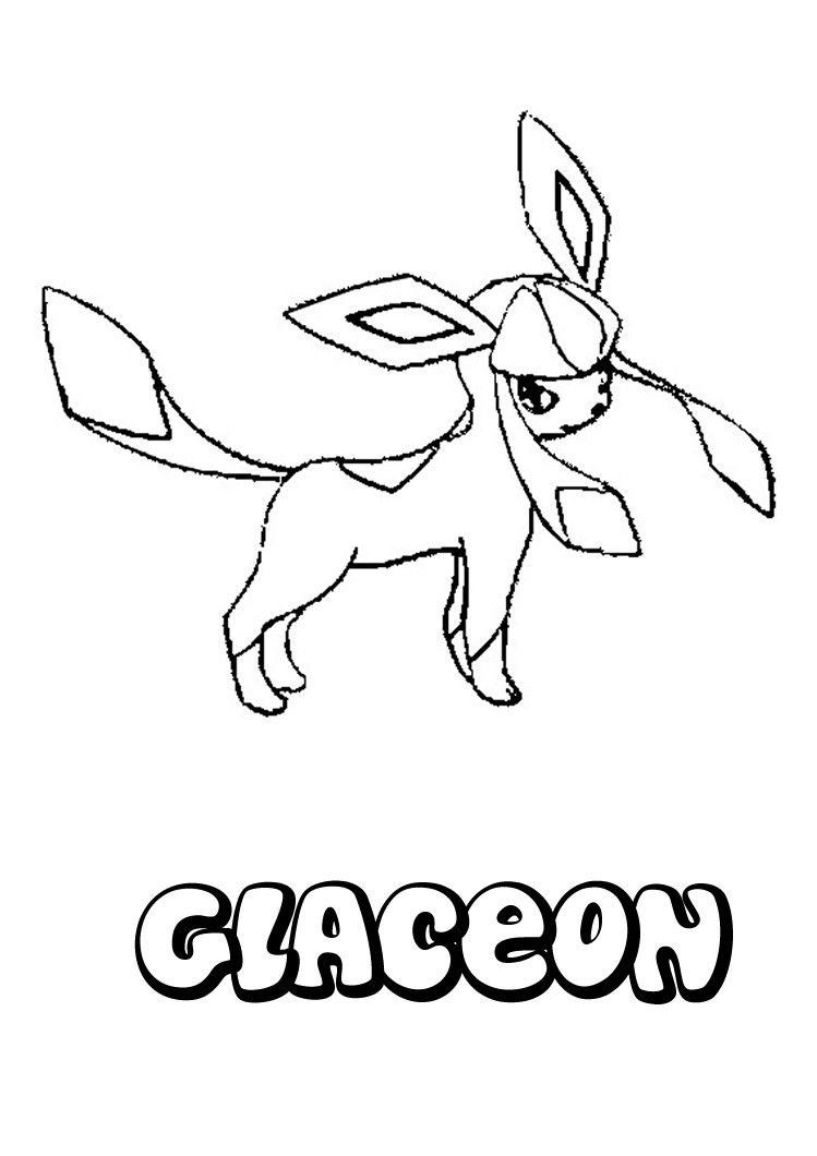 749x1060 Pokemon Coloring Pages Glaceon Coloring Pages For Kids Pokemon