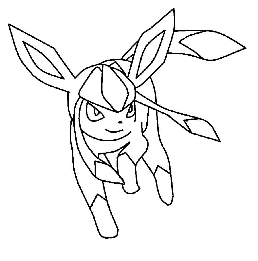 900x910 Coloring Pages Eevee Evolutions