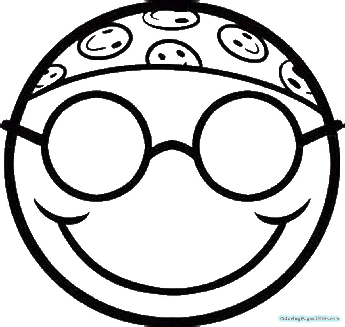 1200x1136 Coloring Pages Of Sun Glasses Emoji Coloring Pages For Kids