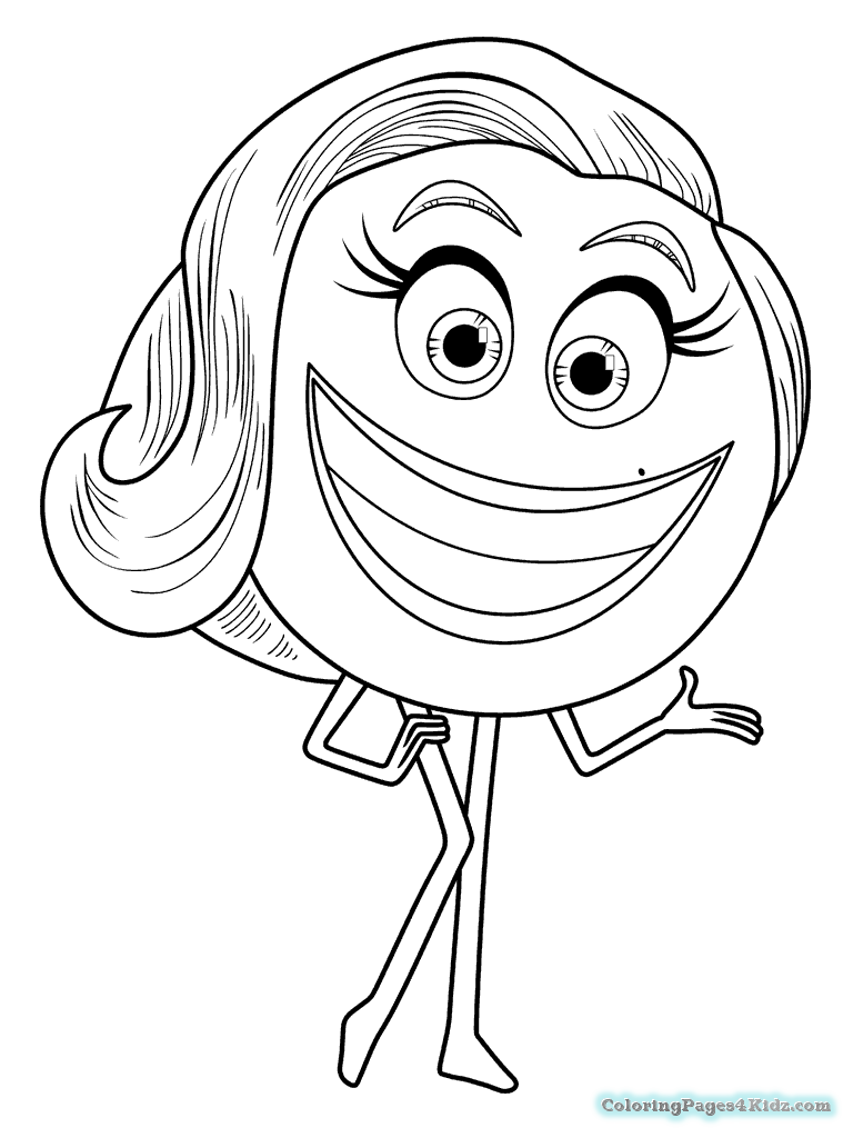 768x1024 Coloring Pages Of Sun Glasses Emoji Coloring Pages For Kids