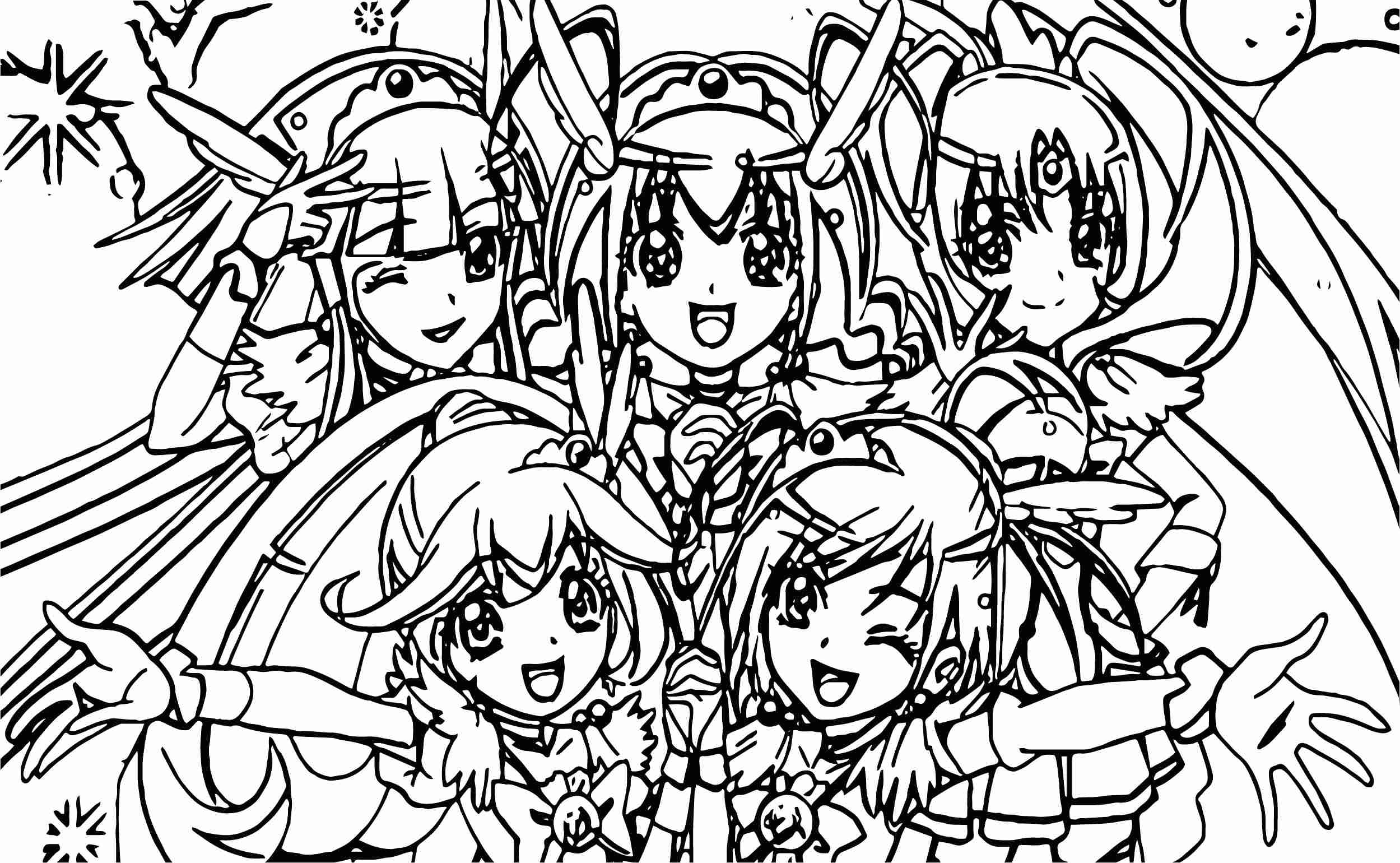 2499x1540 Valuable Glitter Force Coloring Pages Fototo M