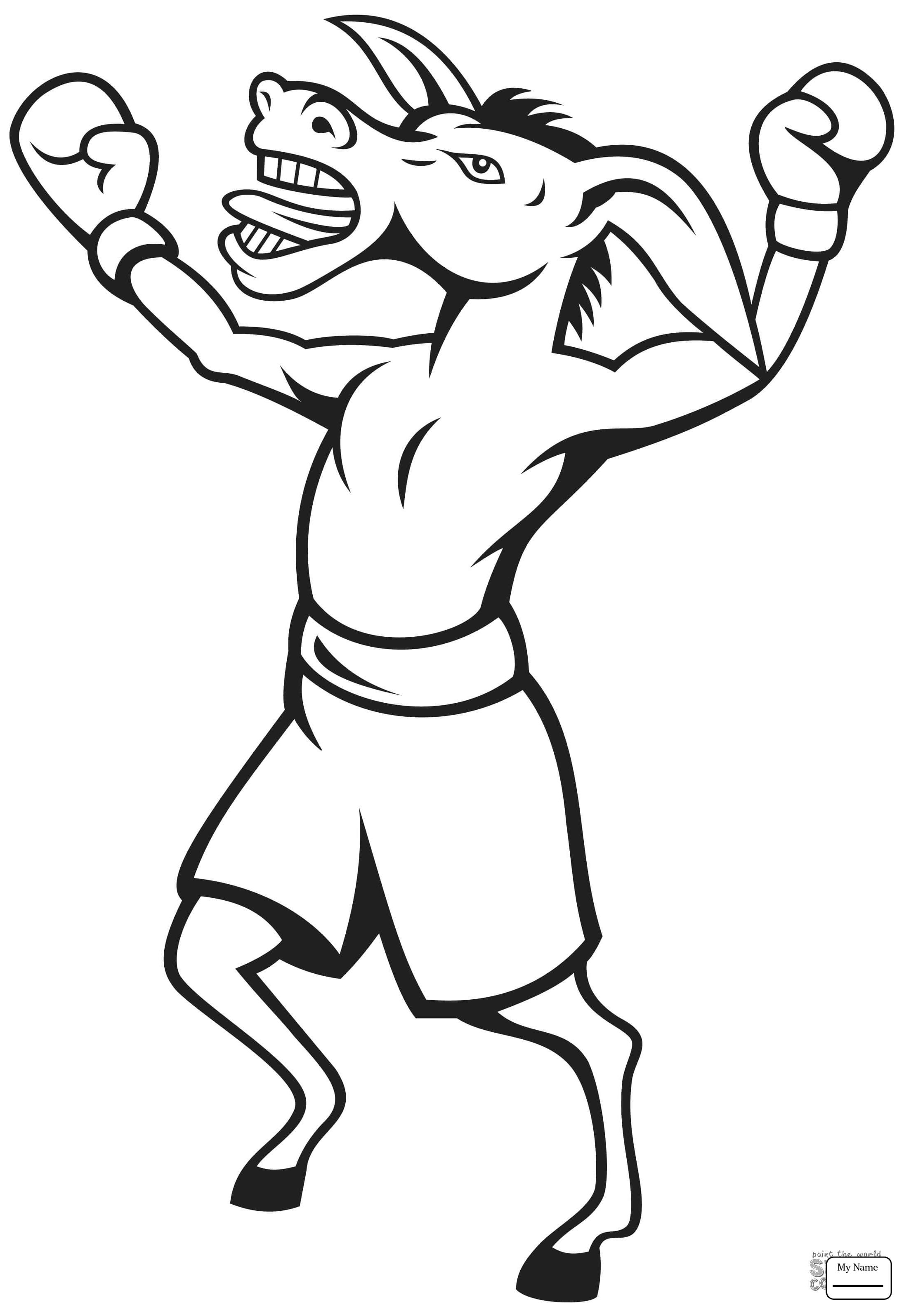 2191x3191 Fascinating Boxing Glove Coloring Page My For Concept