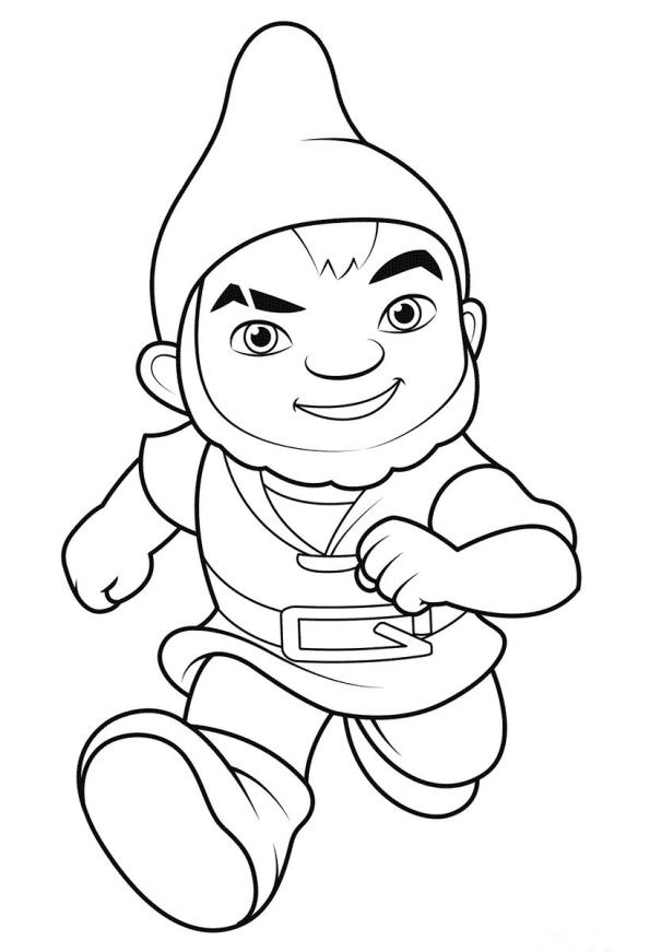 595x871 Kids N Coloring Pages Of Sherlock Gnomes
