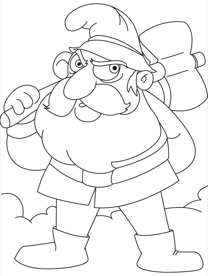 720x954 Gnome Coloring Pages Gnome Coloring Pages This Gnomes Is Going