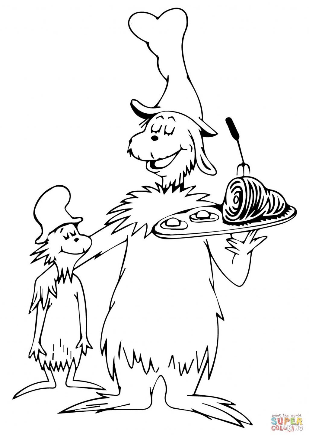 1024x1449 Dr Seuss Coloring Pages Photos Design Hat Free Print Go Dog Quotes